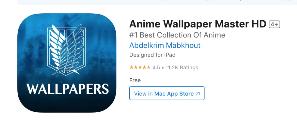 Anime Wallpaper Master HD