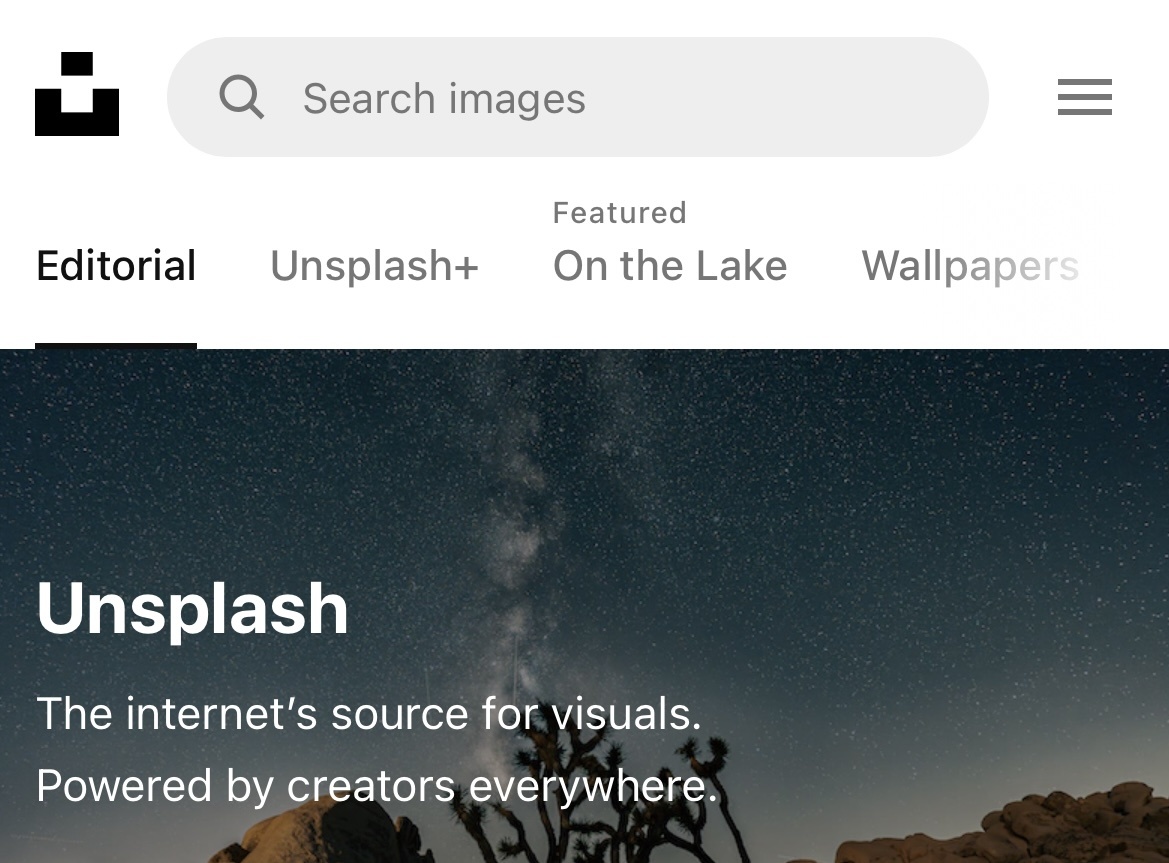 free image search sites Unsplash